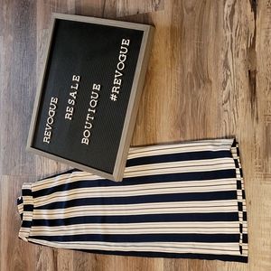 Stripe Flair Ankle Pant